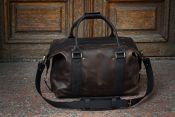 Дорожня шкіряна дорожня сумка для ручної поклажі