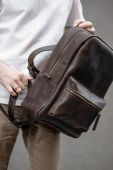 Міський шкіряний рюкзак Salvador